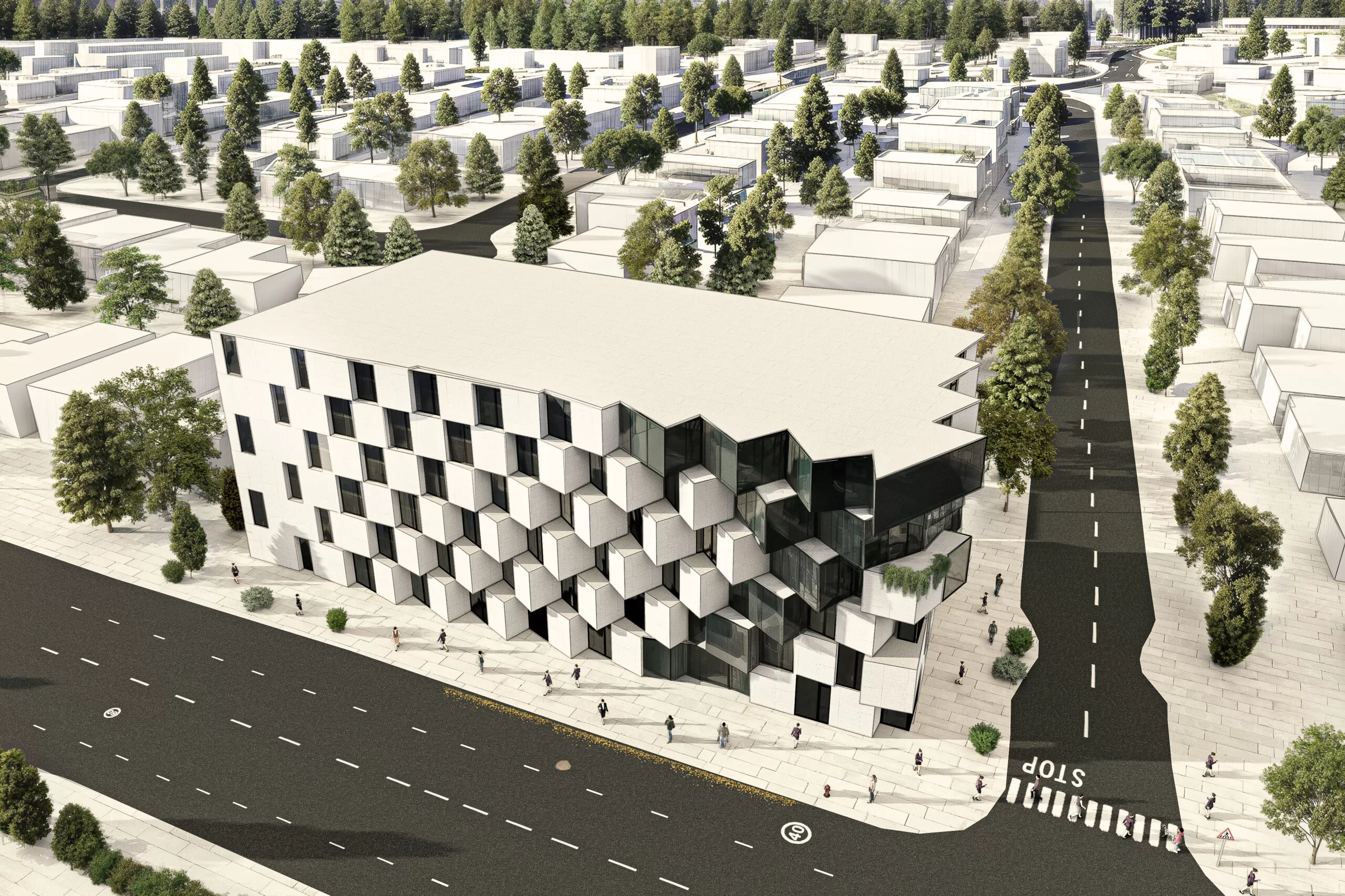 Bayview Residences top view