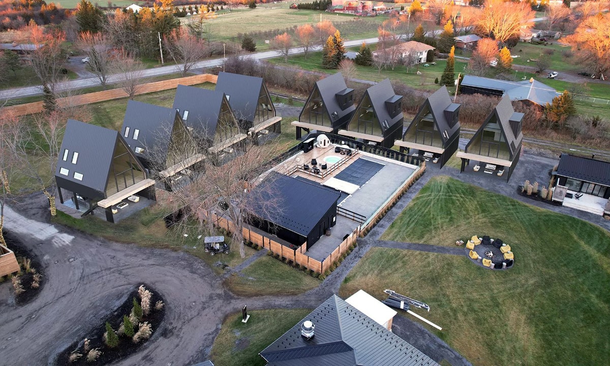 Cabins development by 6ix dev