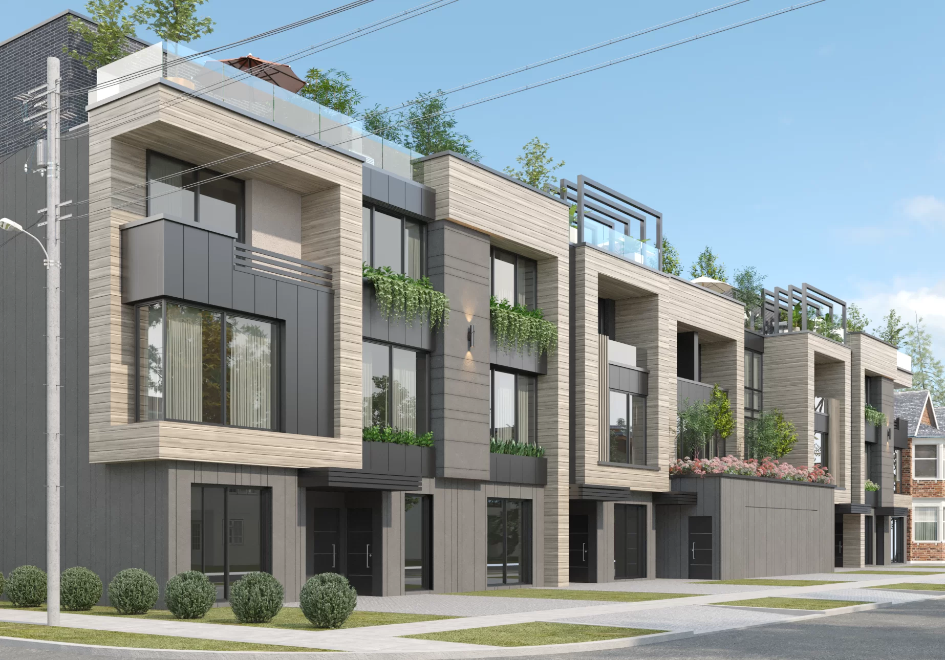 Drewry Residence multi building 6ix development of